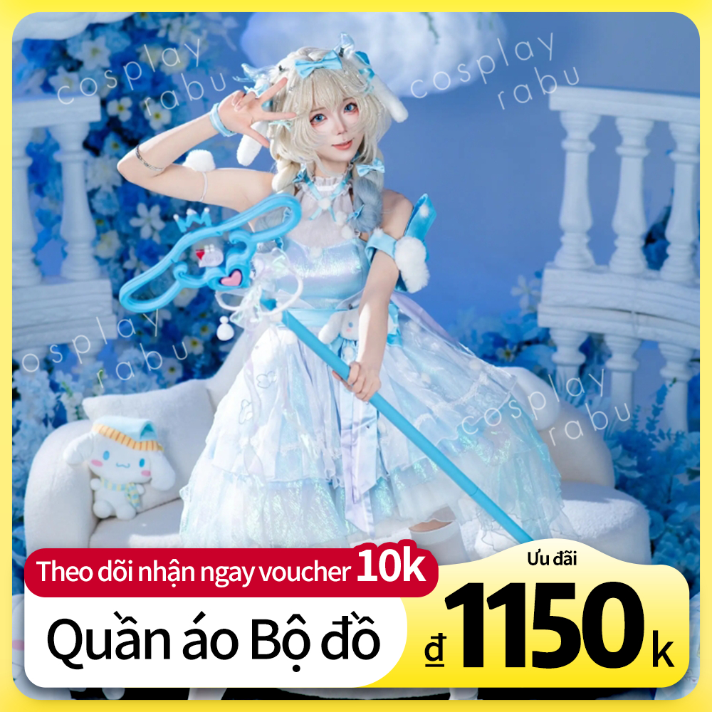 Aya Dream of Big-Eared Dog Cosplay AOV Trang Phục Full Set Kèm Tóc Giả Giày Nữ Đẹp