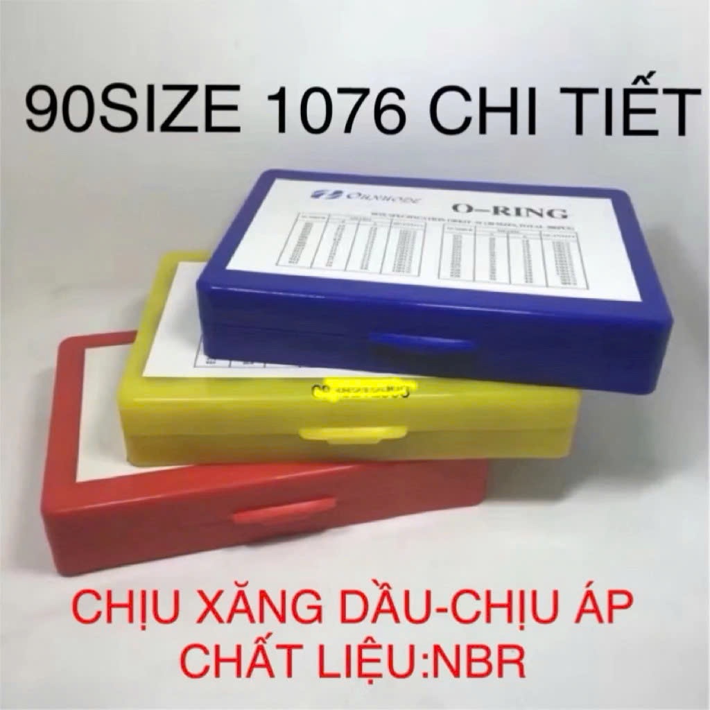 Hộp sin ron cao su 382 chi tiết