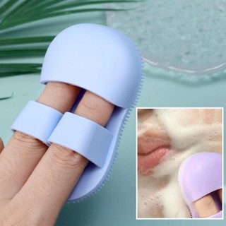 Cọ rửa mặt silicon & Bông mút bọt biển rửa mặt AMORTAISii 12mm siêu mềm mịn