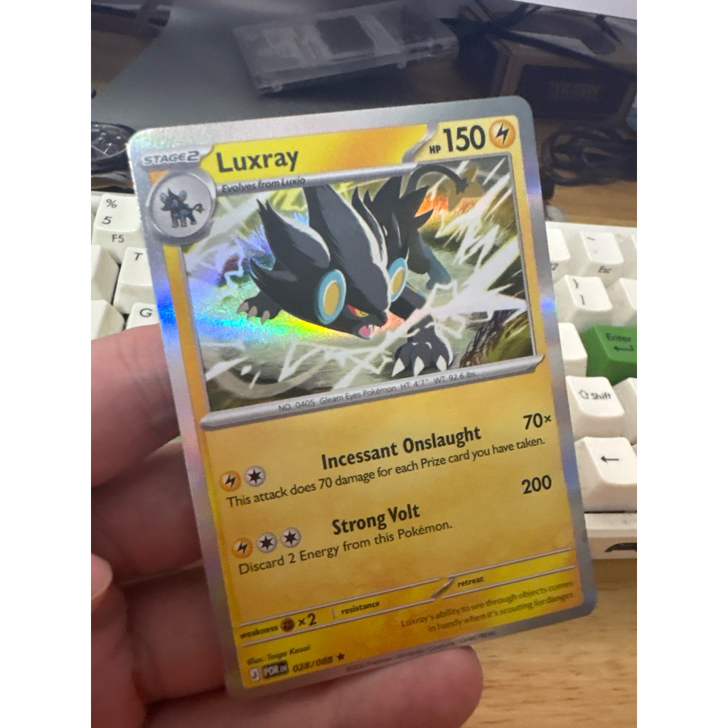 Thẻ TCG Pokemon Luxray - ME03: Perfect Order (POR) 028/088