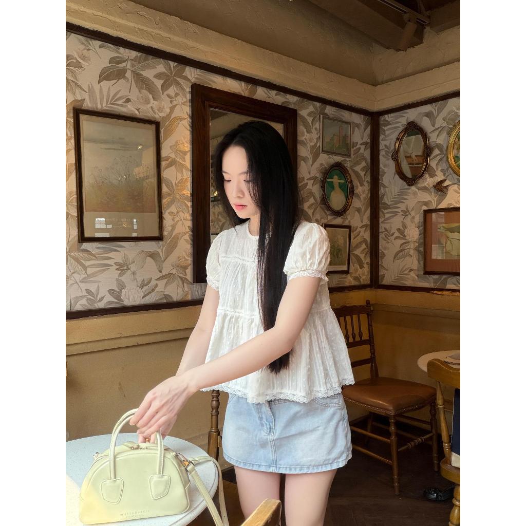 (Oder QC). áo sơ mi babydoll vải thô boi mềm mỏng mát  LAMO - B1542 | BigBuy360 - bigbuy360.vn