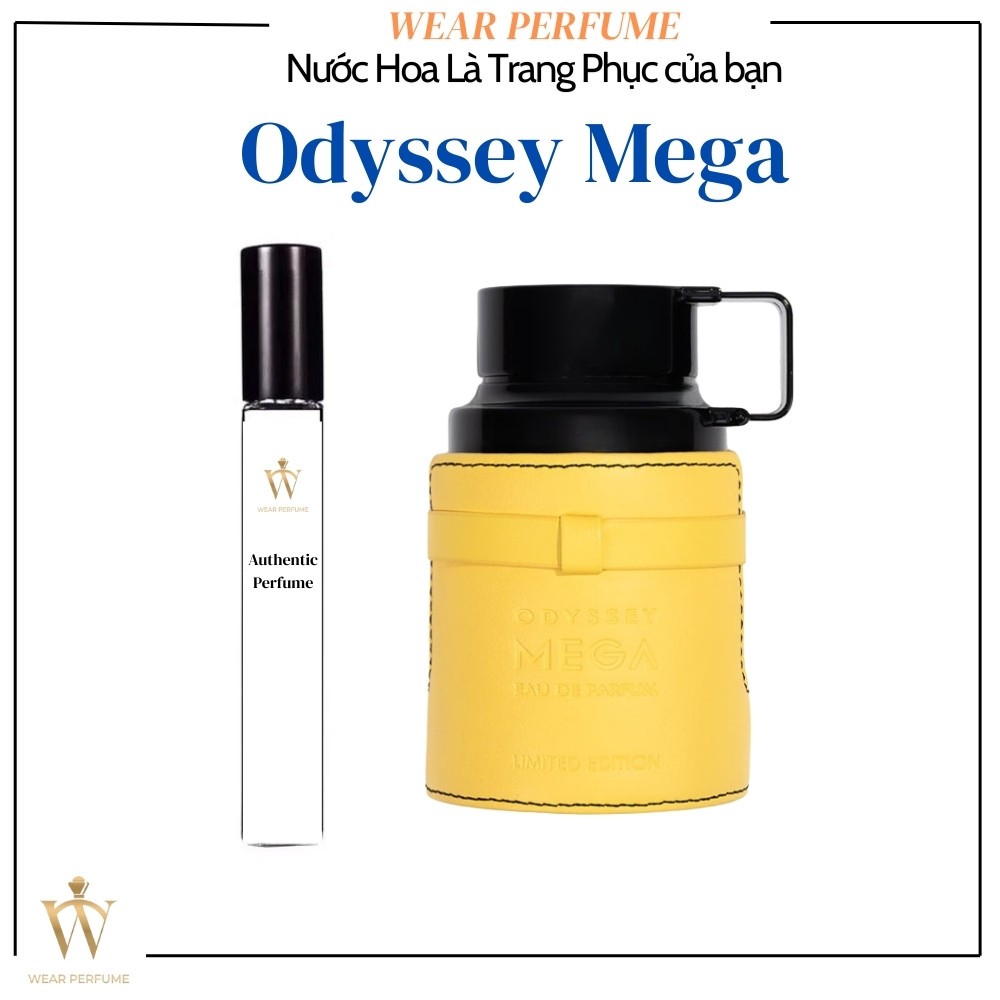 [Mẫu thử] - 10ML Nước hoa Unisex Odyssey Mega - Wear Perfume