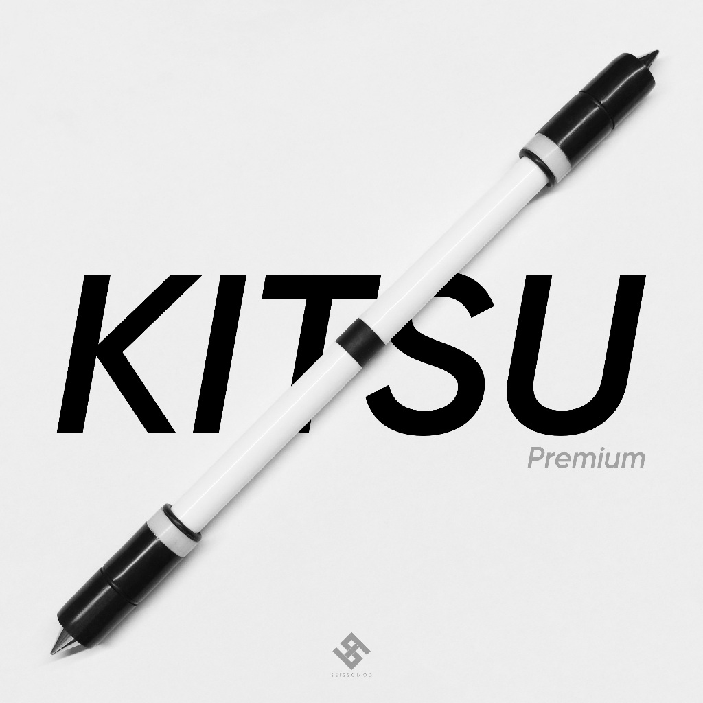 Bút quay KITSU MOD - Double Cap MOD