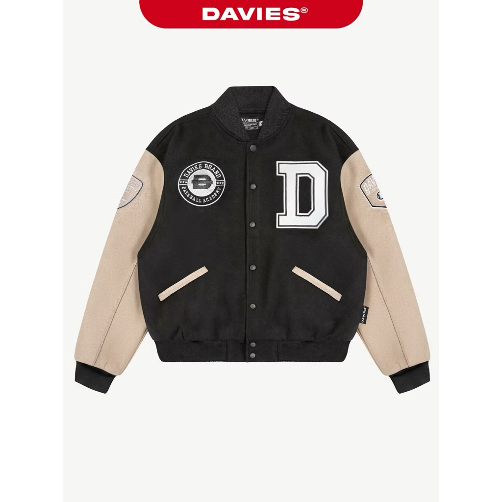 Bomber jacket bóng chày DAVIES