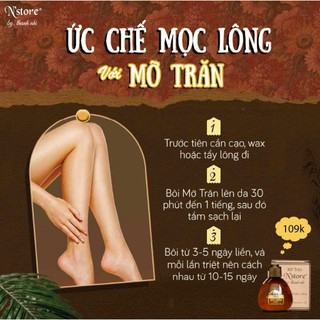 Mỡ Trăn N'store Nguyên Chất 100%