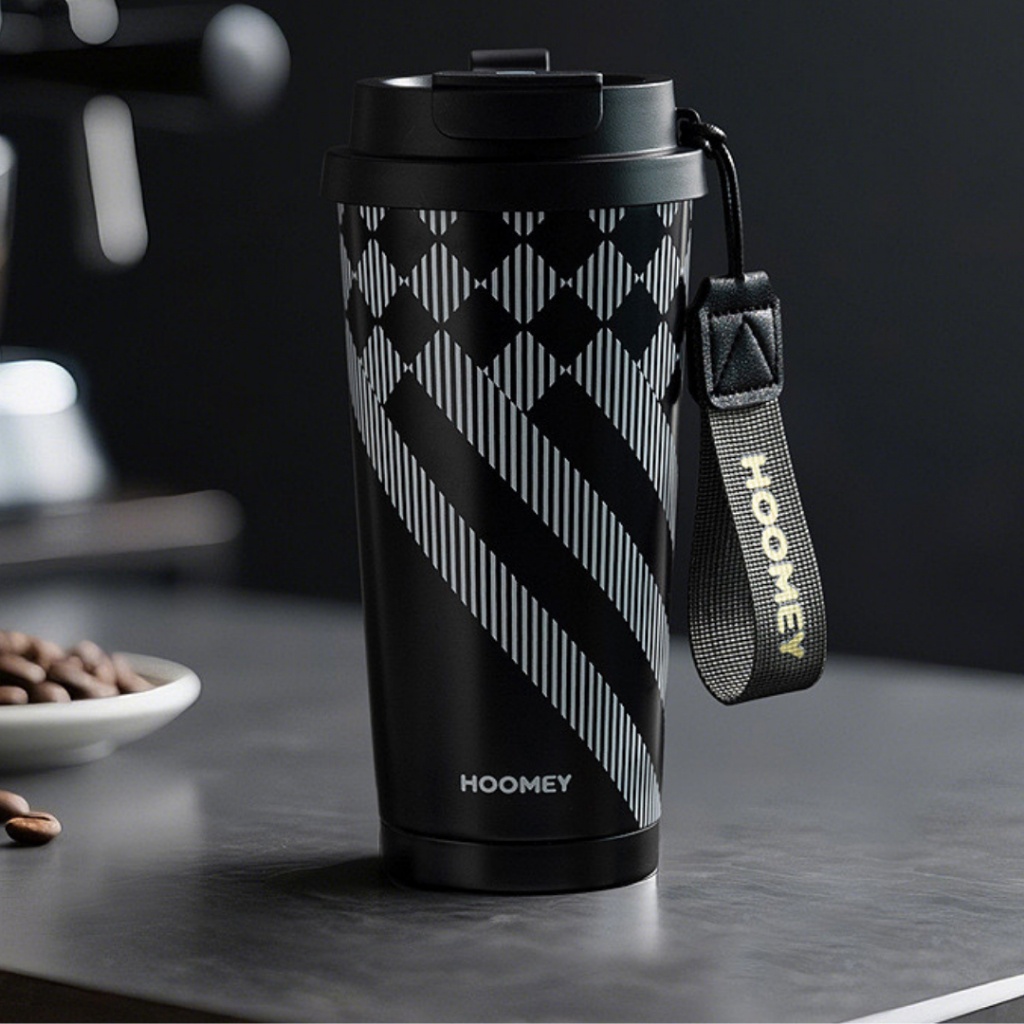 BÌNH GIỮ NHIỆT  HOOMEY CAO CẤP SUS 316 TRÁNG SỨ CERAMIC 500 ML