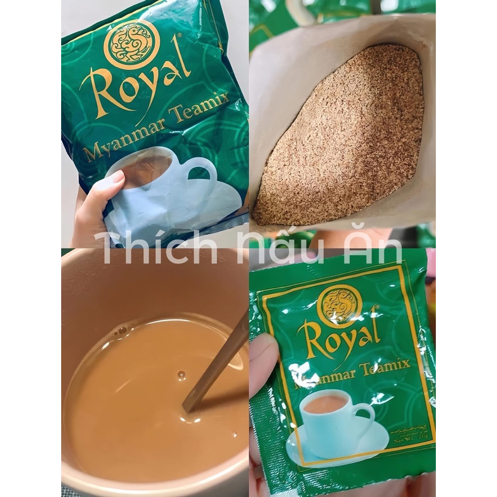 Trà sữa pha sẵn Royal Myanmar teamix (hàng chuẩn) date 2027