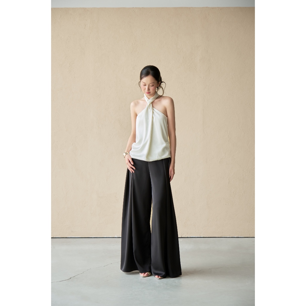 BY DELI - Ines Pants - Quần ống suông chiết ly