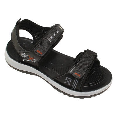 Sandal đế bằng bé trai Bita's SEN.86 (Đen + Navy + Xám)