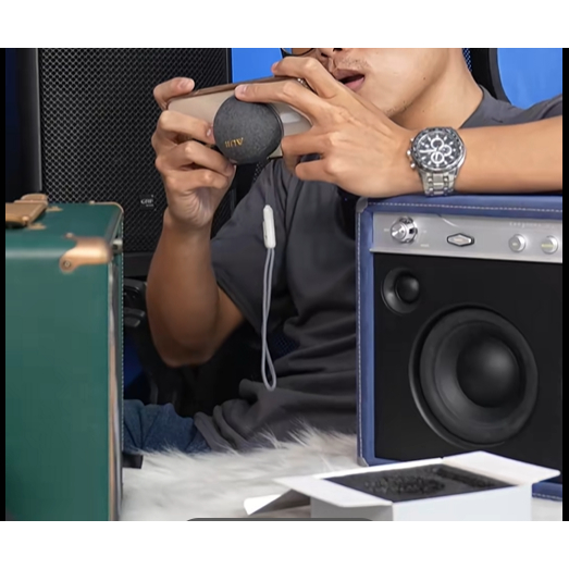Thanh Lý Loa Bluetooth Mini Auii Egg, Bass Mạnh,Bluetooth 5.3,Pin 600mah | BigBuy360 - bigbuy360.vn