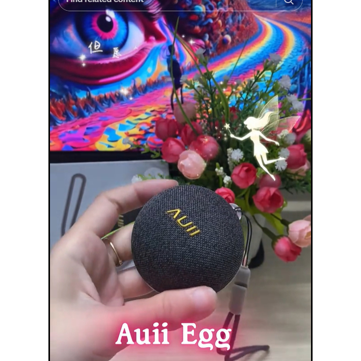 Thanh Lý Loa Bluetooth Mini Auii Egg, Bass Mạnh,Bluetooth 5.3,Pin 600mah | BigBuy360 - bigbuy360.vn