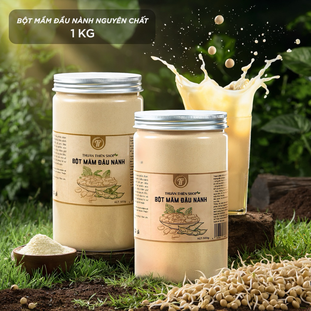 Bột mầm đậu nành 1kg thuận thiên shop