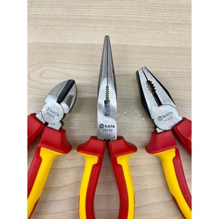 Kềm cắt cách điện 1000V VDE SATA (tùy chọn size)
