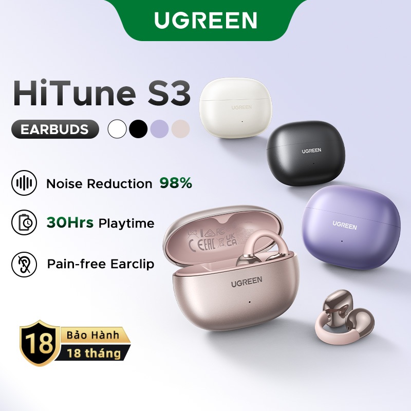 Tai nghe Bluetooth 5.4 Ugreen HiTune S3 WS209