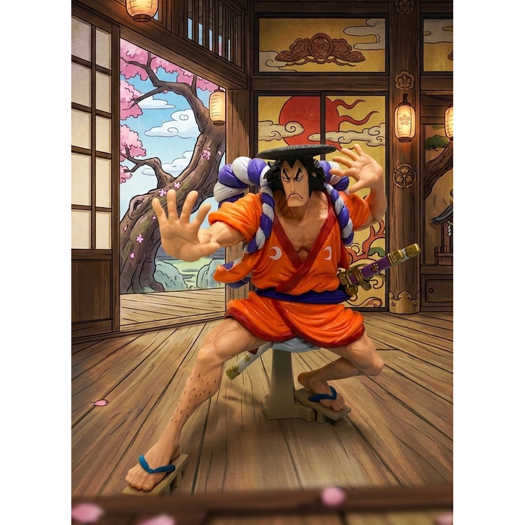 Mô hình One piece Oden King of Aritcs 2nd chính hãng Bandai