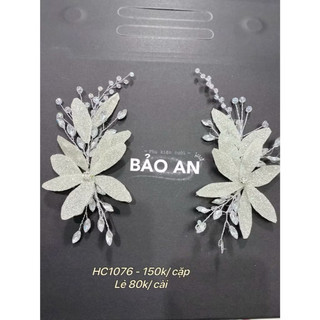 Cài tóc cô dâu, tóc tiệc, tóc tiệc, tóc bà sui TV187