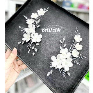 Cài tóc cô dâu, tóc tiệc, tóc tiệc, tóc bà sui TV187