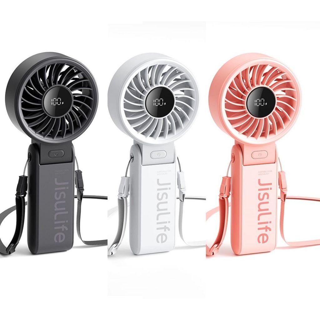 Quạt Tích Điện JISULIFE LIFE 4/LIFE 7/LIFE 9 - Pin 5000mAh - Dùng Đến 12H - Bảo Hành 12 Tháng | BigBuy360 - bigbuy360.vn