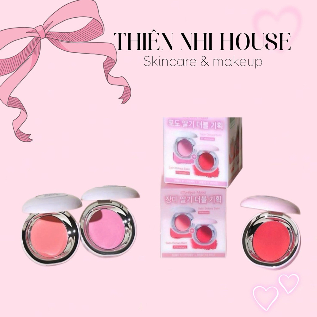 Phấn Má Tooq Satin Dohwa Balm