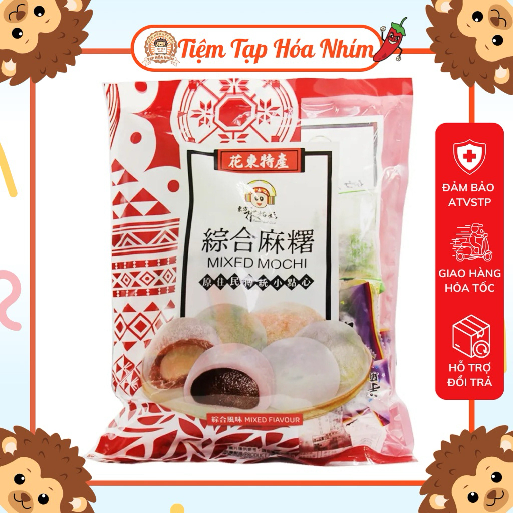 Mochi Mix 9 Vị Đài Loan 255g – Beauty Girl & Yuki Love