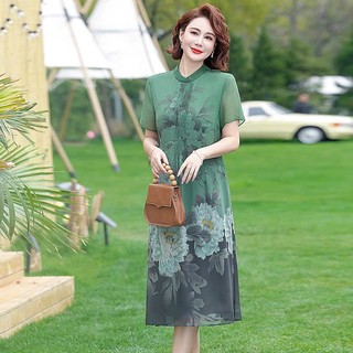 Đầm Trung Niên Sang Trọng, Váy Trung Niên Cho Mẹ Sang Trọng Dự Tiệc