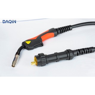 Dây Mỏ Hàn MIG 15AK (EU) DAQIN Chính Hãng – Tay Cầm Êm, Dây Dẫn 3M/5M, Phụ Kiện Máy Hàn CO2