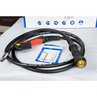 Dây Mỏ Hàn MIG 15AK (EU) DAQIN Chính Hãng – Tay Cầm Êm, Dây Dẫn 3M/5M, Phụ Kiện Máy Hàn CO2