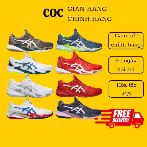 Authentic ] Giày Asic Court FF 3 Novak. Giày Sneaker Asic Court FF 3 Novak Tennis Pickleball