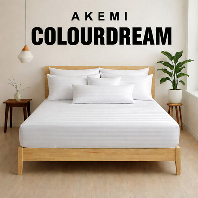 Bộ Ga và Vỏ Gối 4 món Ai by AKEMI Colourdream, 4 món (King/Queen)