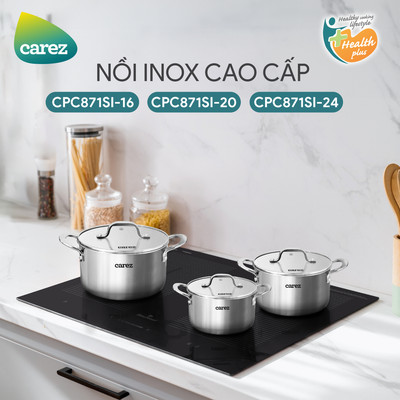 Nồi Inox Tri-ply Carez CPC871SI-24