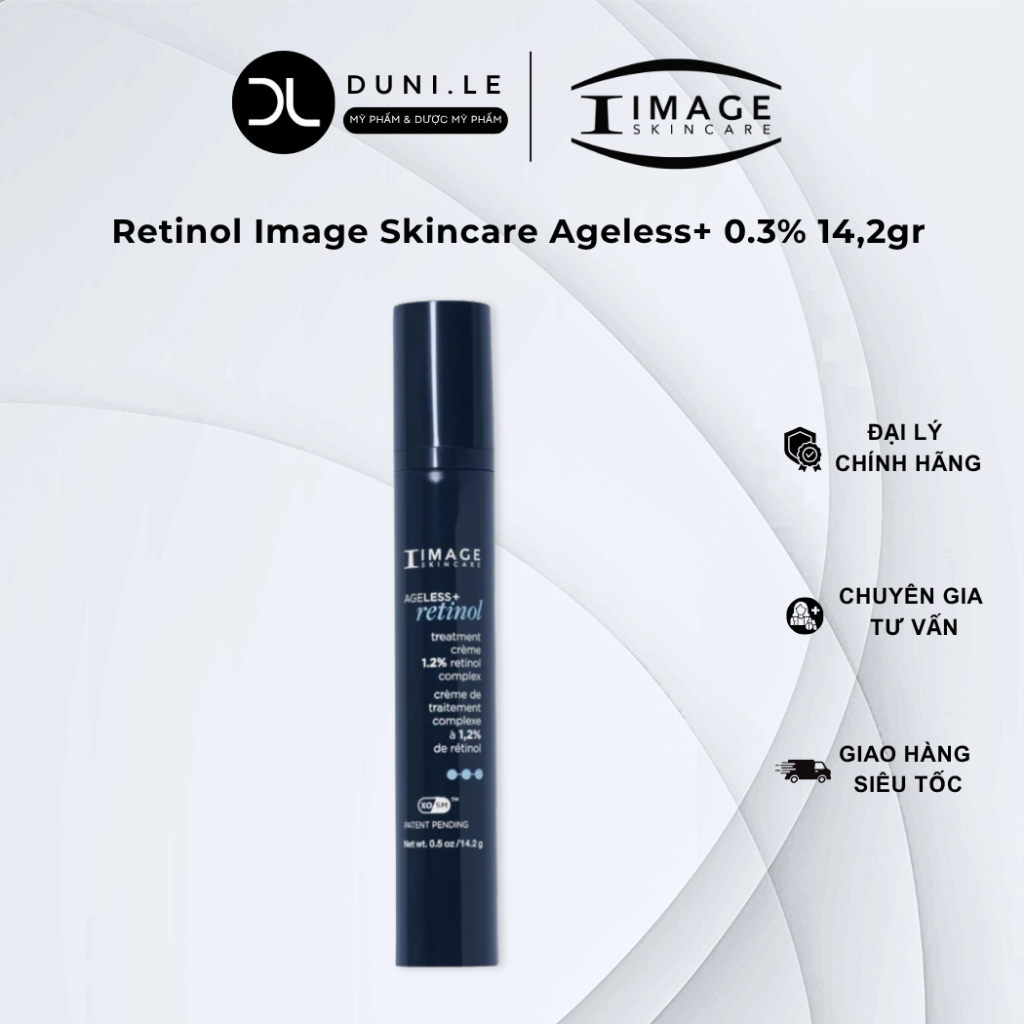 Retinol Image Skincare Ageless+ Retinol - Overnight Masque 0.3% 14,2gr Retinol Complex Travel Size |