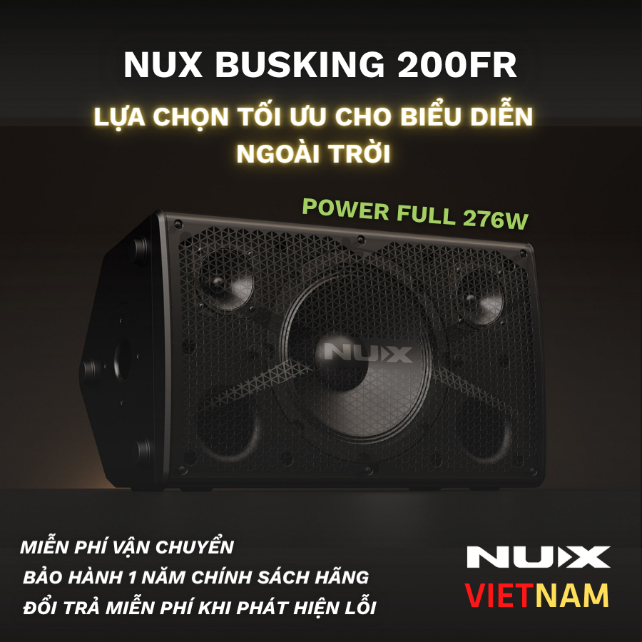 Loa Full Nux Busking NBA-200FR
