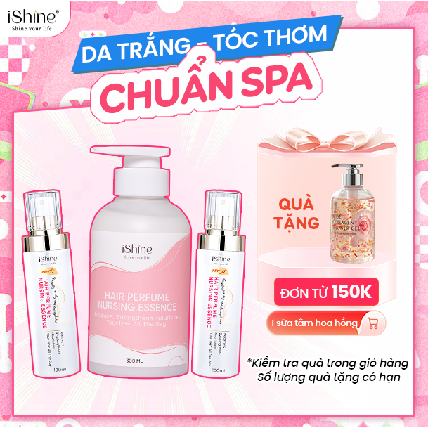 Tinh chất dưỡng tóc không xả iShine – giải pháp phục hồi chuyên biệt