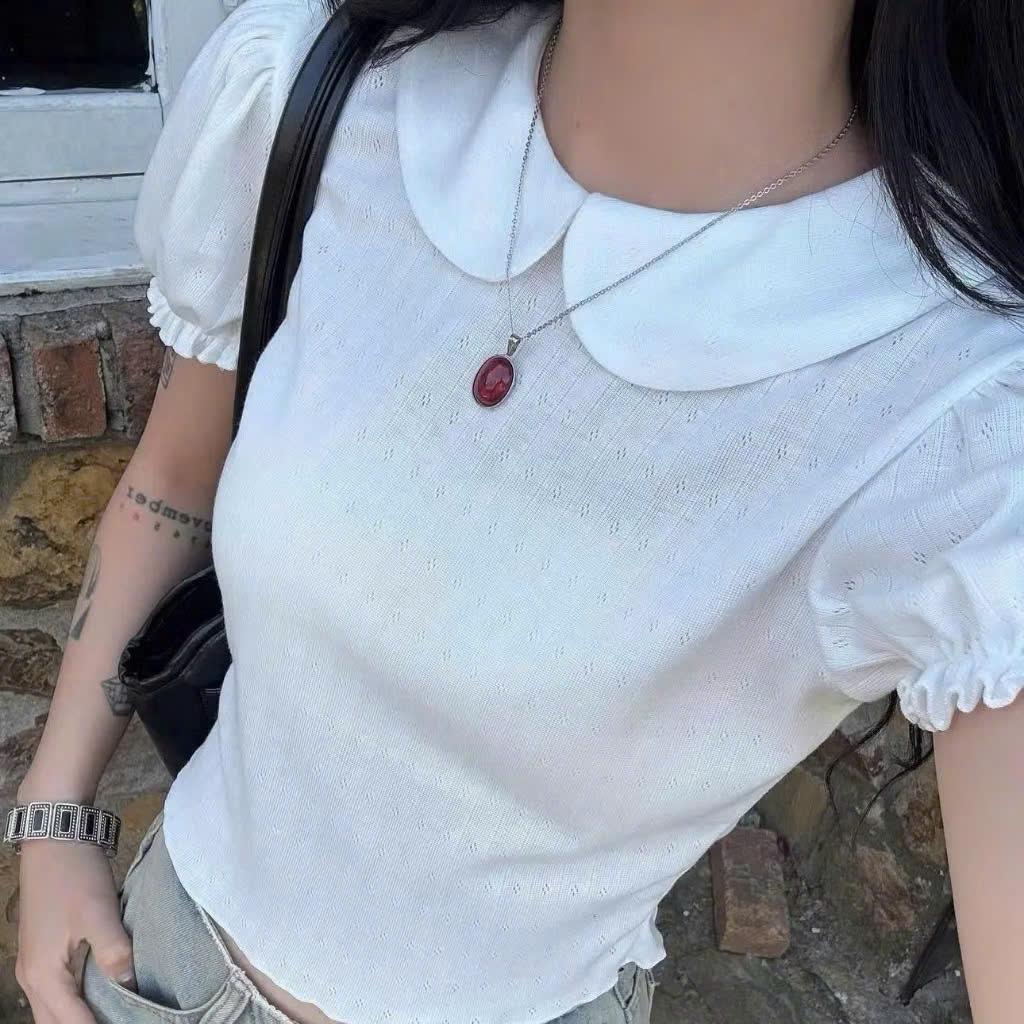 Váy bí dáng phồng Hari chất vải linen họa tiết Bi , Hoa nhí xinh xắn vintage Floral Bubble Dress Dành cho nữ | BigBuy360 - bigbuy360.vn