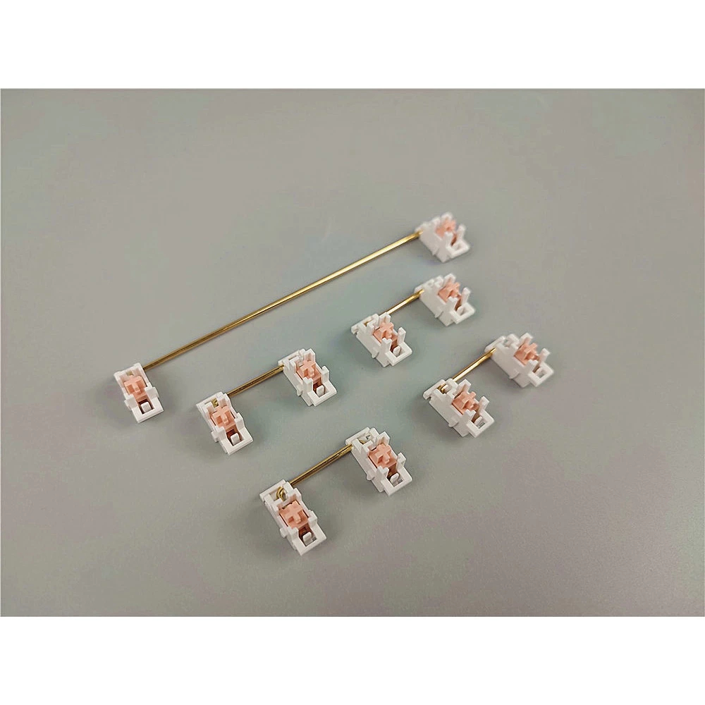 Stab Mod sẵn - PCB Mount | Plate Mount - Lube - Cân Wire và Hole sẵn Thanh SpaceBar - Wire vàng - CI