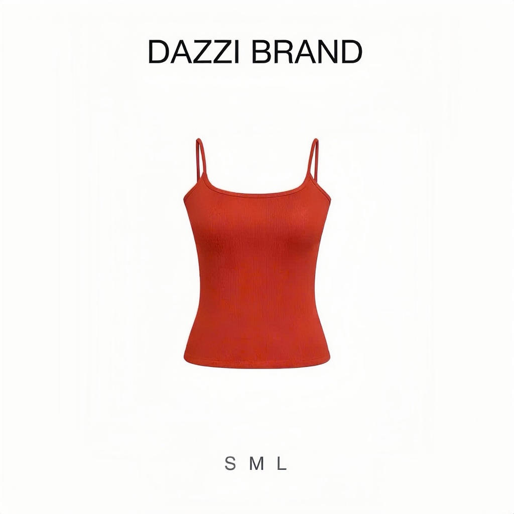 [SC] [KÈM MÚT] Áo hai dây nữ basic ôm dáng chất thun cotton mịn tôn dáng DAZZI Women A057 | BigBuy360 - bigbuy360.vn