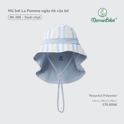 Mũ bơi La Pomme ngày hè của bé - Chất liệu Recycled Polyester mềm nhẹ, nhanh khô – Bé trai/gái - 44cm/46cm/48cm