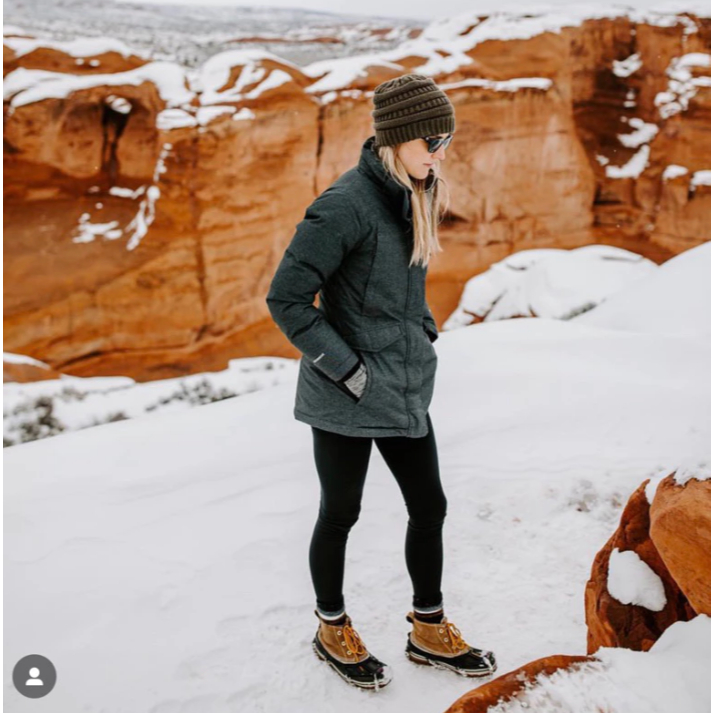 (Silver Lining Parka) Áo phao lông vũ nữ (-30 Độ) siêu ấm Waterproof Eddie Bauer áo khoác đi tuyết c