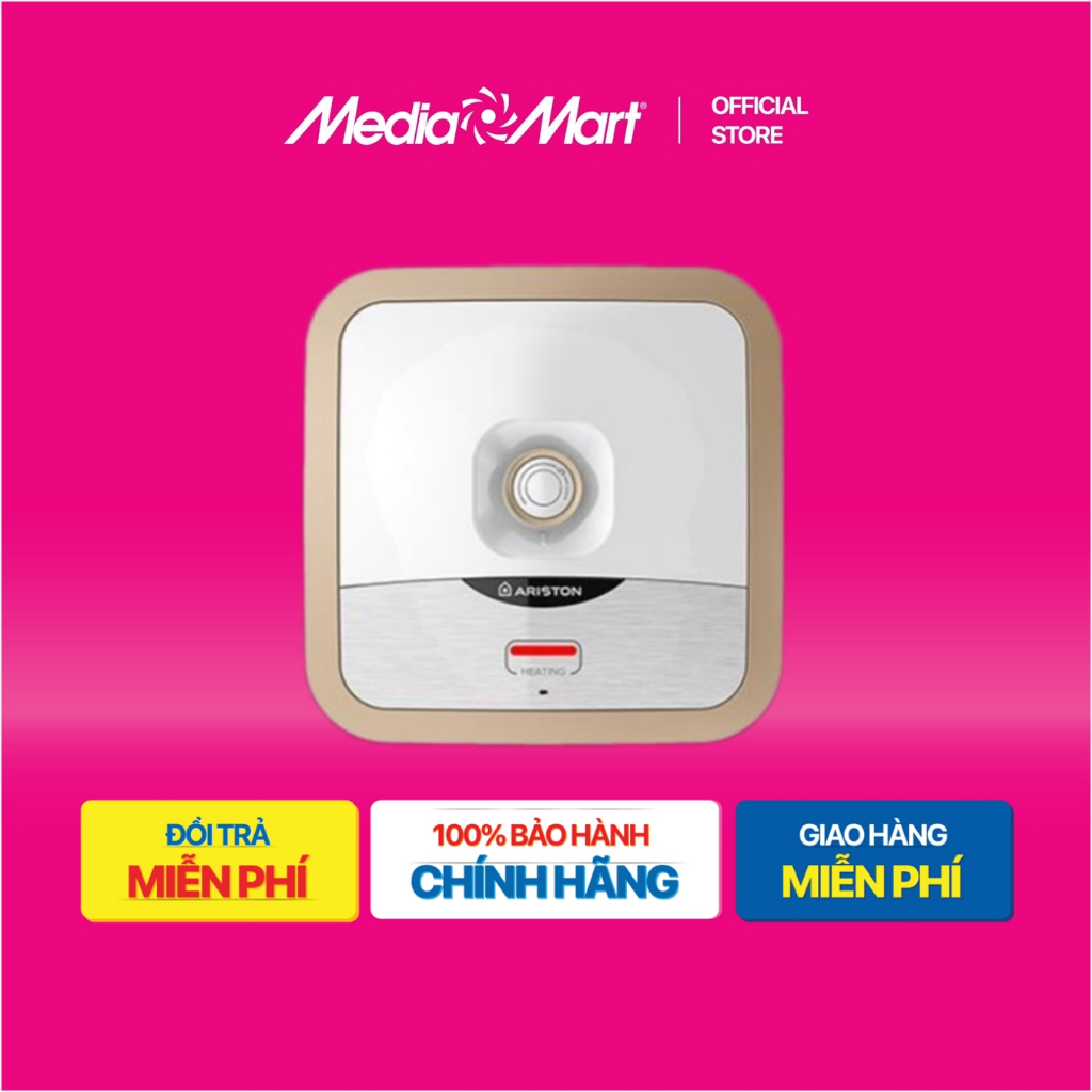 Miễn phí Ship - Bình nóng lạnh 30 Lít  Ariston AN2 30R 2.5 FE-MT Bảo hành 24 tháng