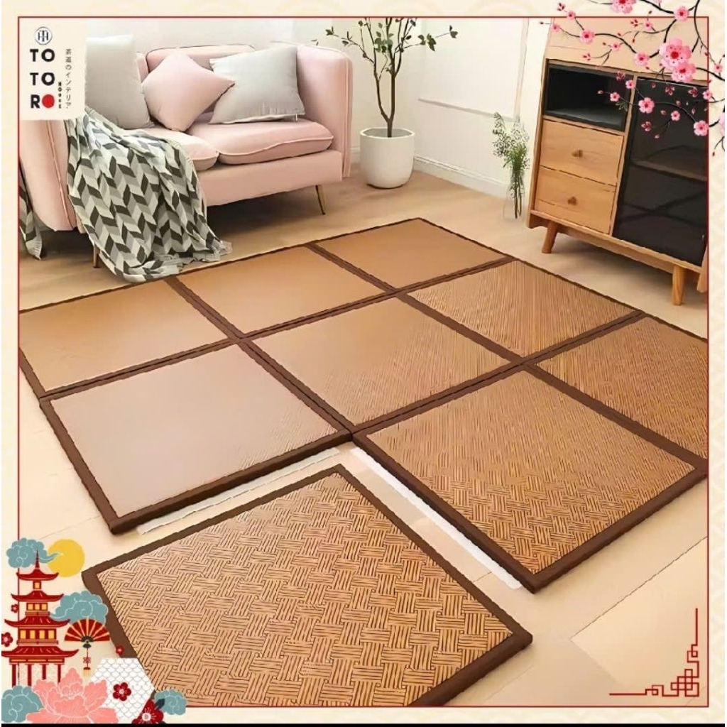 chiếu mây thái gấp gọn cao cấp 1m6x2m và 1m8x2m