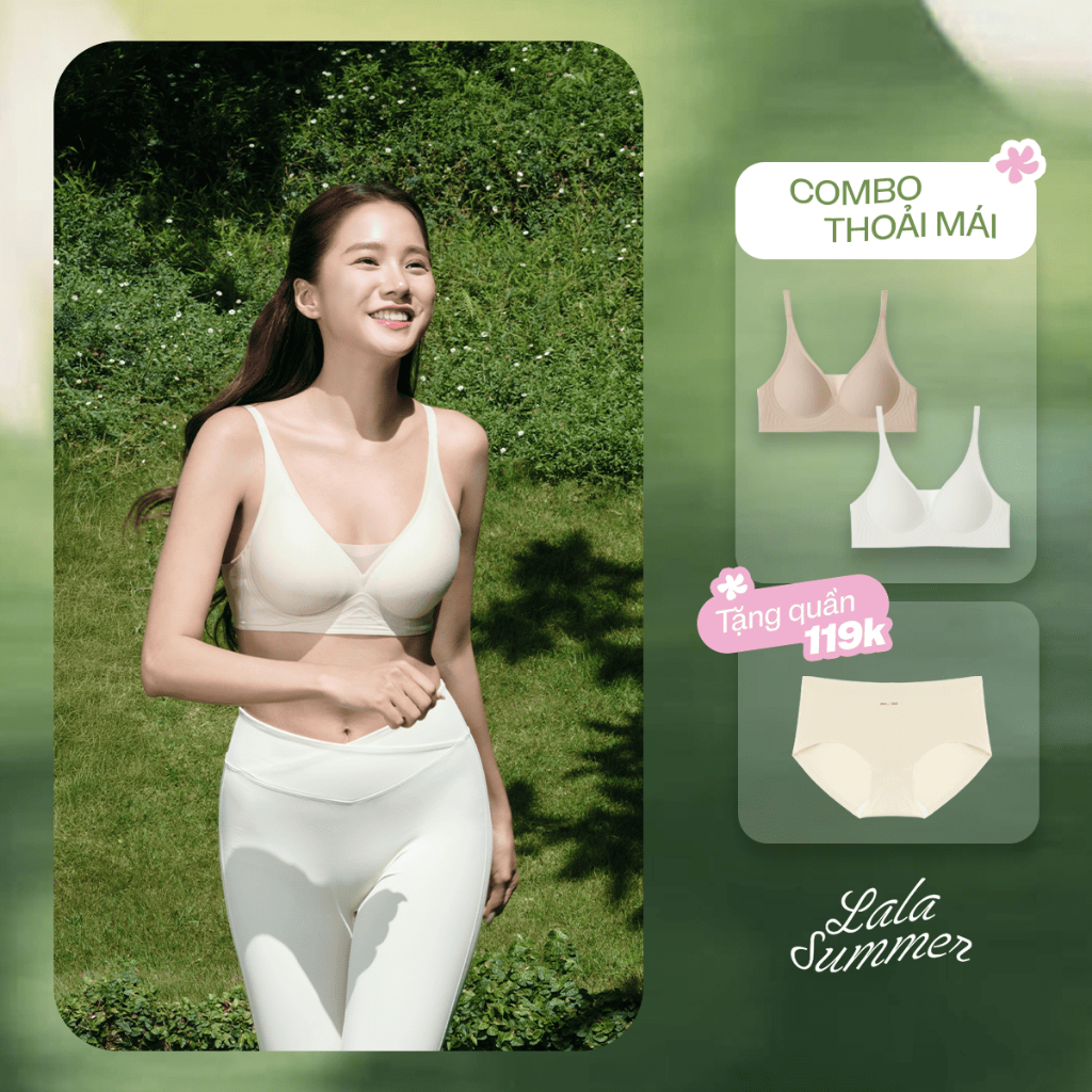 Áo Ngực Nữ Su Không Gọng Đệm 1cm Nâng Đỡ Nhẹ Nhàng Không Lộ Viền Tàn Hình Thoải Mái Mialala 4029 | BigBuy360 - bigbuy360.vn