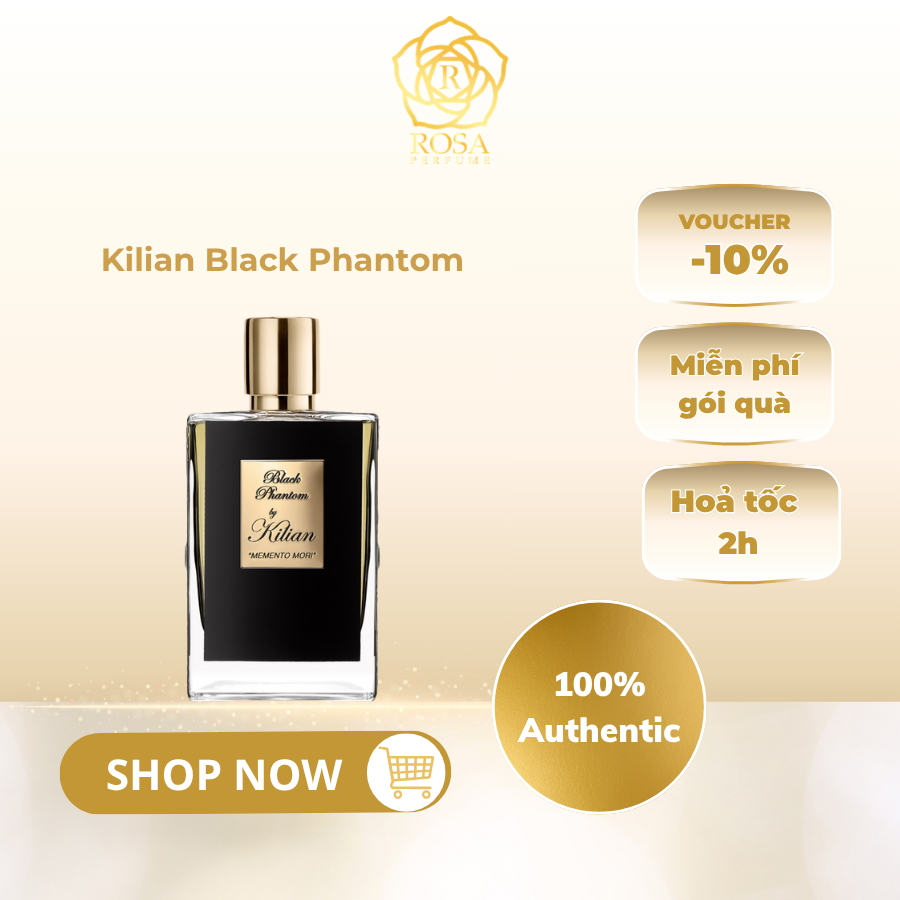 Kilian Black Phantom I Nước hoa cao cấp chính hãng I Nước hoa Kilian I Black Phantom I Rosaperfume