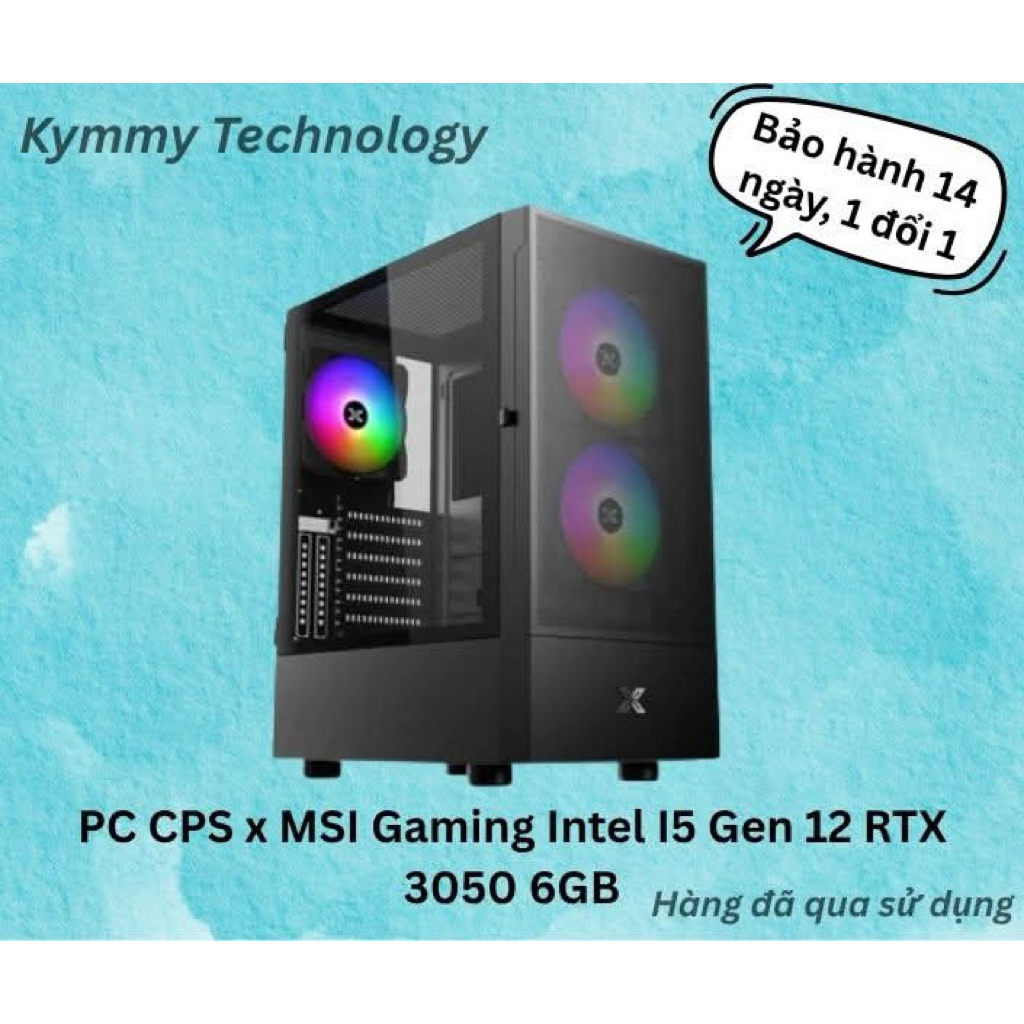 PC CPS x MSI Gaming Intel I5 Gen 12 RTX 3050 6GB