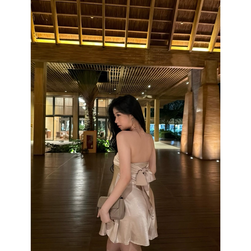 𝐕𝐍𝟗𝟔 Váy lụa Tô Châu “ 𝐋𝐔̣𝐀 𝐎̂́𝐍𝐆 𝐓𝐇𝐀̆́𝐓 𝐍𝐎̛ “  sang chảnh tiểu thư by CarrotShop ( 𝐌𝟕 𝐌𝐀𝐍𝐆 Đ𝐂 𝐒𝐈𝐙𝐄 𝐒 => 𝐋 ) | BigBuy360 - bigbuy360.vn