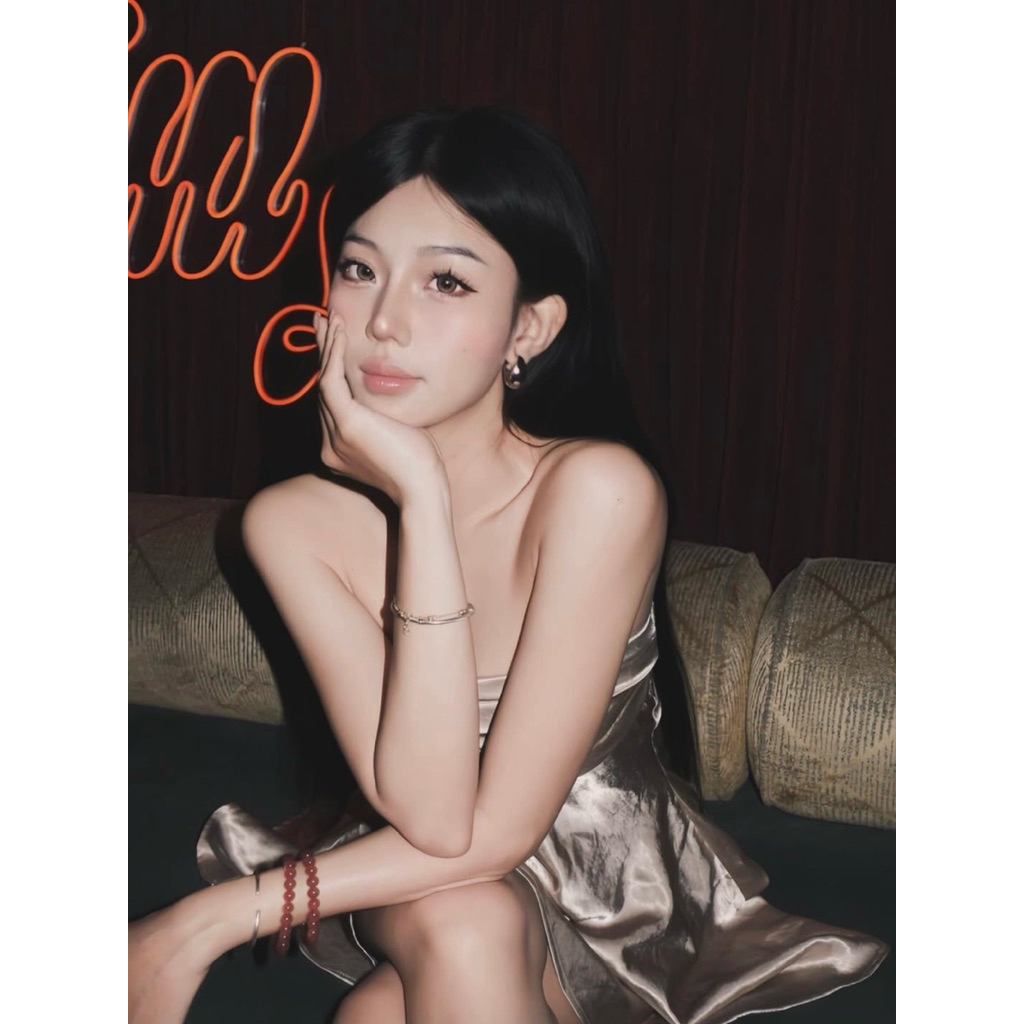 𝐕𝐍𝟗𝟔 Váy lụa Tô Châu “ 𝐋𝐔̣𝐀 𝐎̂́𝐍𝐆 𝐓𝐇𝐀̆́𝐓 𝐍𝐎̛ “  sang chảnh tiểu thư by CarrotShop ( 𝐌𝟕 𝐌𝐀𝐍𝐆 Đ𝐂 𝐒𝐈𝐙𝐄 𝐒 => 𝐋 ) | BigBuy360 - bigbuy360.vn