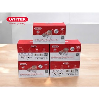 Hạt mạng xuyên thấu RJ45 CAT6 UNITEK OT1091ATP01