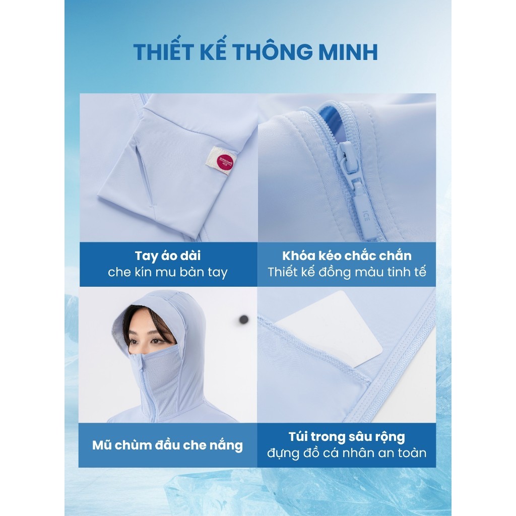[LIVESTREAM] Áo khoác chống nắng nữ TOKYOLIFE SunStop Ice siêu mát lạnh thoáng khí có mũ rộng vành 40000092 | BigBuy360 - bigbuy360.vn