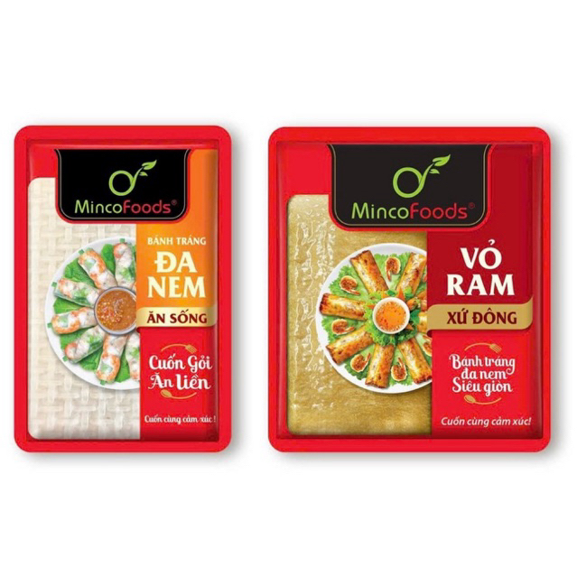Vỏ lá nem ram xứ đông Mincofoo