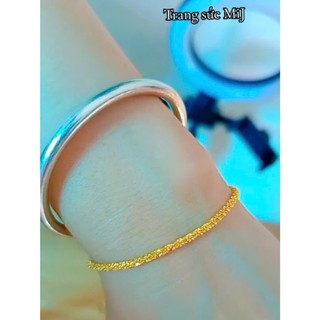 Lắc tay titan dạng bính xoắn