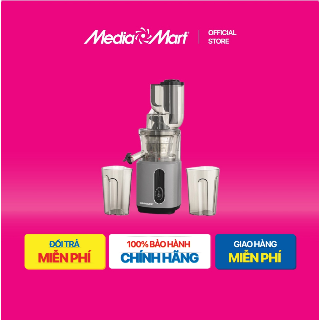 [ Mediamart Mall ] Máy ép chậm Sunhouse SHD5503 BH chính hãng,Ship 0đ